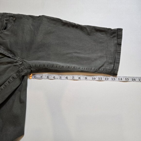 Democracy Shorts Women's 8 Absolution Technology Stretch Grey Gray Casual Cotton - Picture 7 of 9